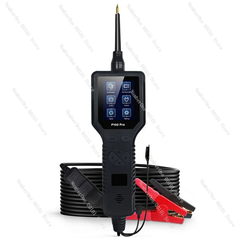 P100 Pro Car Motorcycle Circuit Analyzer, 12V 24V Diagnostic Scanner Tester