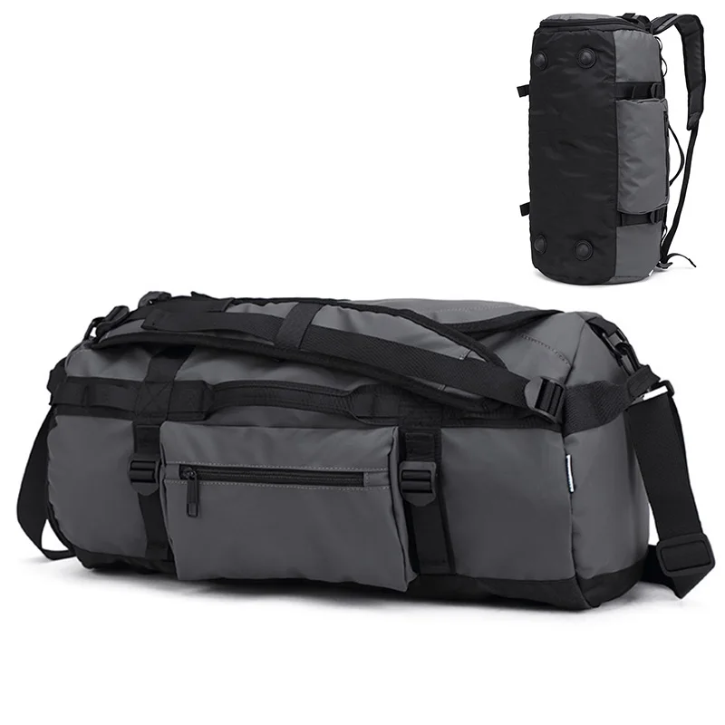 

High quality large capacity men's leisure sports backpack designer fitness weekend overnight waterproof duffel bag travel bag