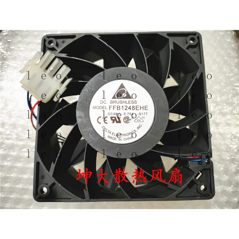 DD  1 PCS  for  Delta Fan FFB1248EHE  DC 48V 0.75A 12CM 12038 inverter/cabinet fan 3 Pin