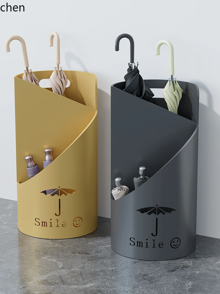 

LXC Umbrella Storage Rack Home Entrance Tube Holder Storage Bucket Umbrella Bucket Organizer