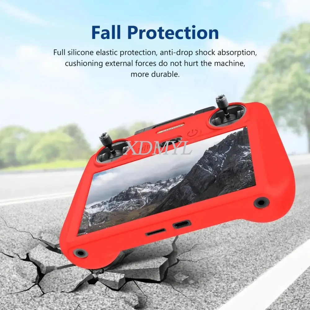  Silikon-Schutzhülle für DJI Mini 3/4/5 Pro/Flip/AIR 3S/Mavic 3/4 Pro/Neo 2/LITO X1/Avata 360/RC 2 Steuerungszubehör – Detail 25