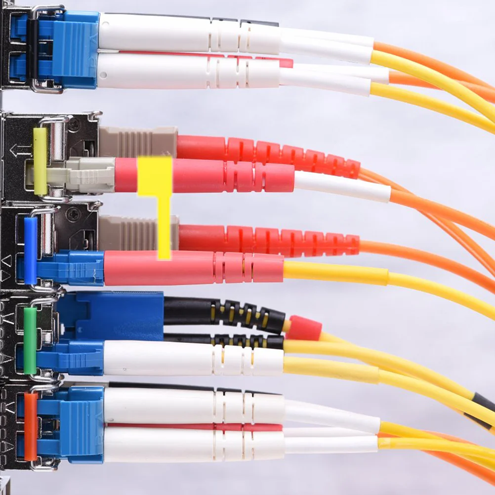 20 ورقة ملصق كابل يكتب على علامات ذاتية اللصق لإدارة أسلاك سلك الكهرباء علامات كابل مقاومة للماء #1