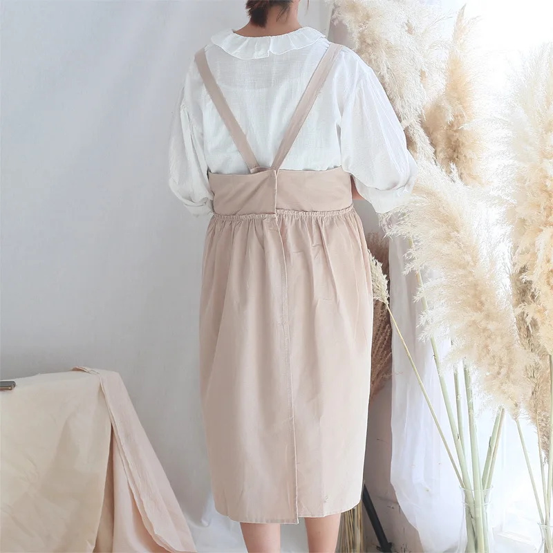 جديد بالإضافة إلى حجم مقاوم للماء ثلاثي الأبعاد الدانتيل مطوي المئزر زهرة متجر مسمار استوديو الفن مريلة خفيفة فاخرة