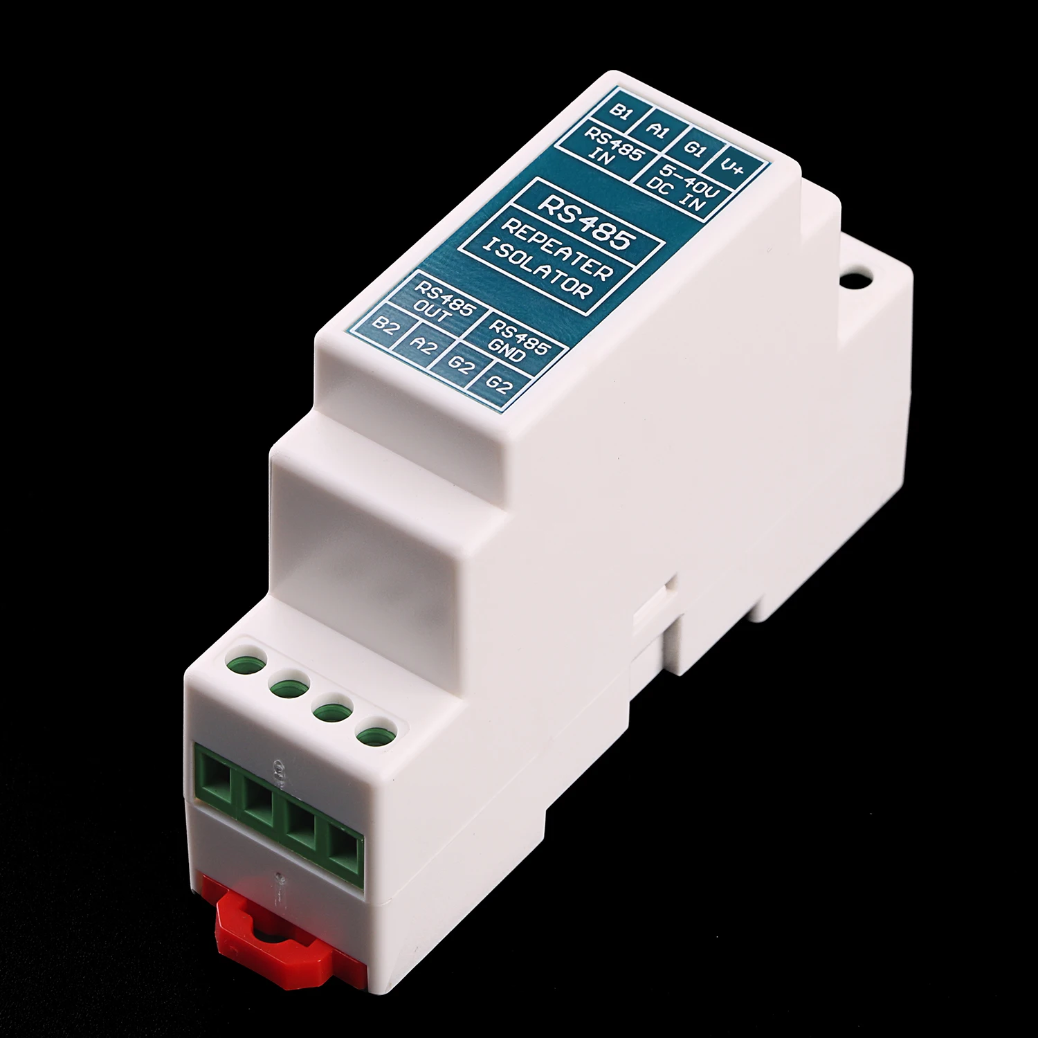 RS485 Repeater Sharer Distributor Hub RS485 Signal Extension Amplification Photoelectric Isolation Anti-interference