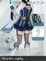 Sucrose Cosplay Genshin Impact Sucrose Cosplay Costume Woman Christmas Roleplay Sexy Uniforms Genshin Impact Cosplay Costumes