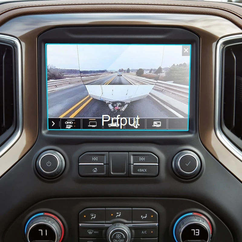 

Tempered glass screen protector film For Chevy Silverado 1500 2021 Car radio GPS Navigation Interior