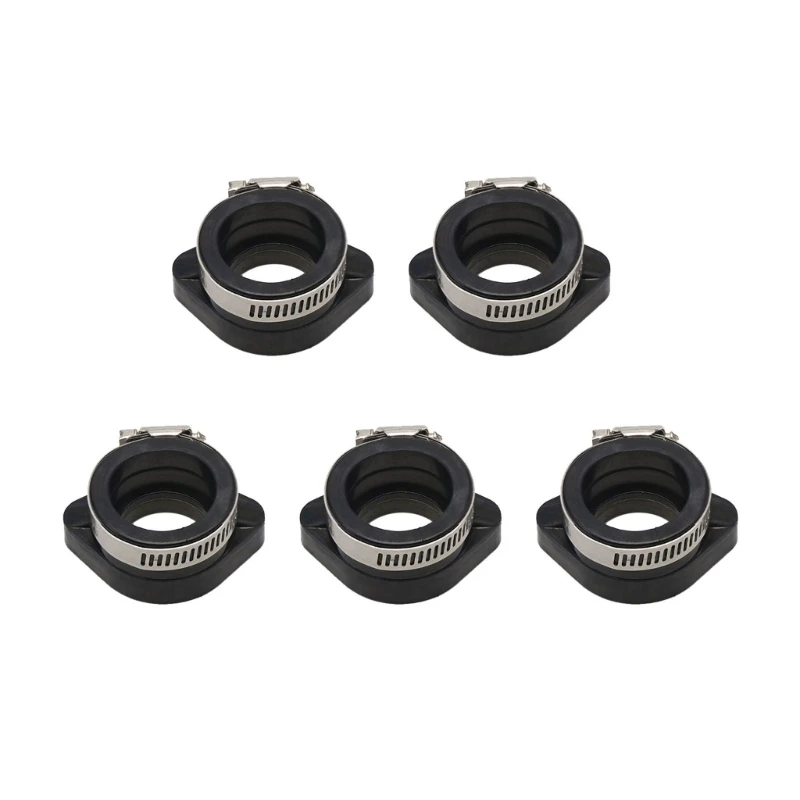 Motorcycle Carburetor Intake Pipe Interface Rubber Adapter Manifold for PWK 24 26 28 30mm PE 24mm 26mm 28mm Carburetor ATV UTV