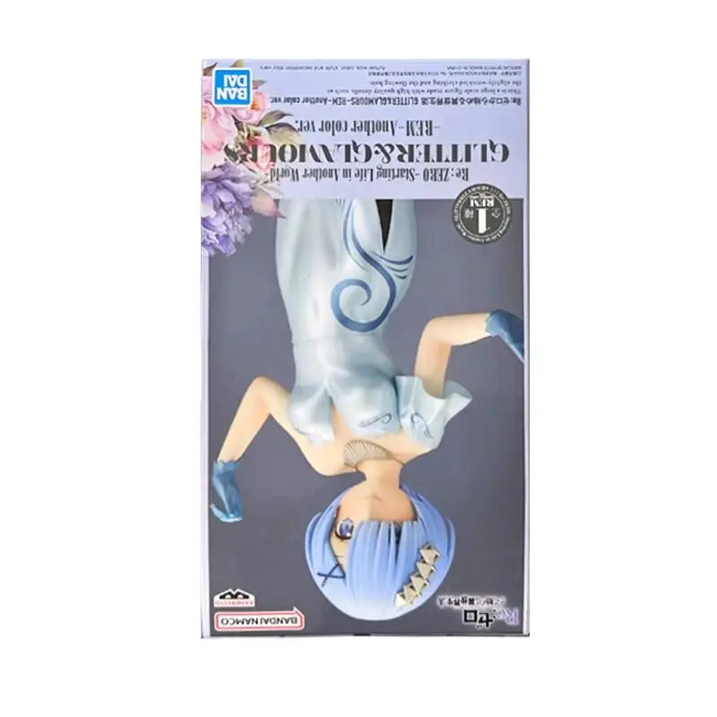 

Сияющий Шарм Жизнь в другом мире от нуля Рем Аниме Фигурка Детские подарки Bandai Banpresto Настольные украшения Статуя