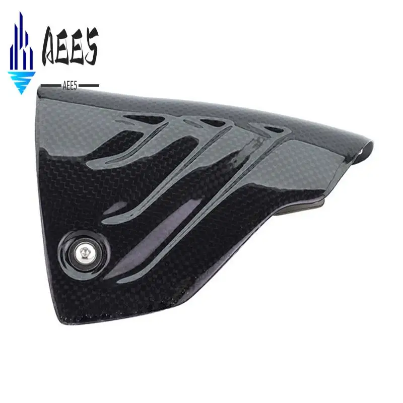 

AEE5-Motorcycle Accessories Carbon Fiber Exhaust Pipe Cover Fairings For BMW S1000RR 2020-2024