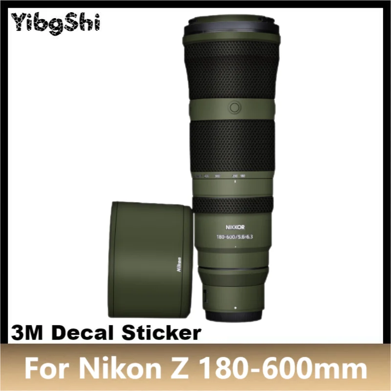 

For Nikon Z 180-600mm Decal Skin Camera Lens Sticker Vinyl Wrap Film Coat For NIKKOR Z 180-600 F5.6-6.3 VR Z180-600 Z180-600MM