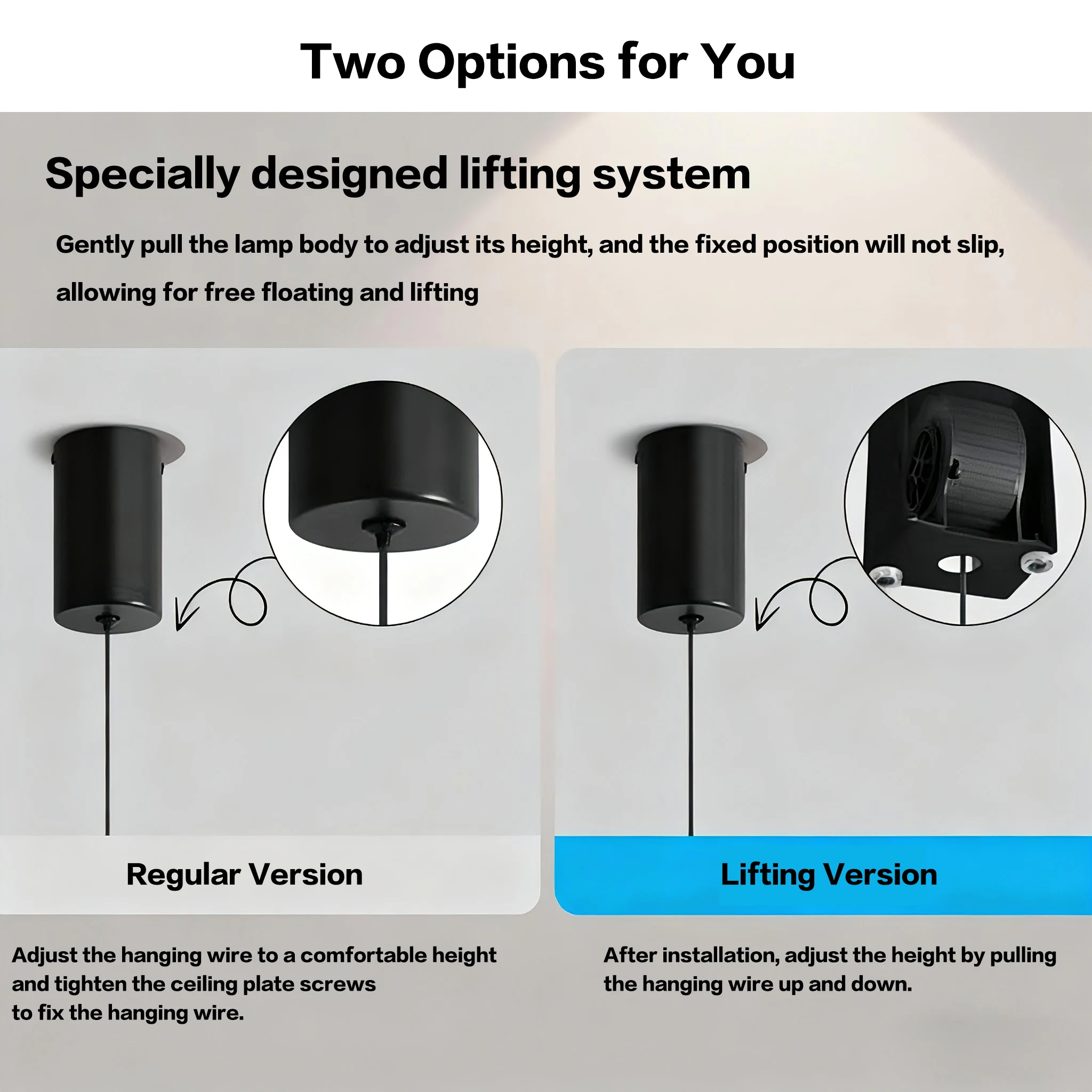 الحديثة الشمال قلادة Led ضوء غرفة المعيشة غرفة الطعام غرفة نوم دافئ أبيض معلق مصباح الأنابيب اسطوانة خط الثريا ديكور المنزل #5