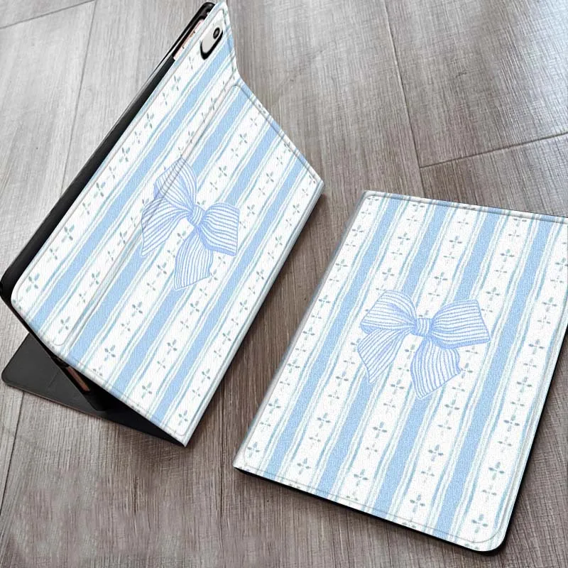 

Blue Checkered Art Pattern For iPad Pro 7 8 9 Gen 2 11 13 5th 6th 10th 11th M5 M4 12.9 10.9 10.2 Inch 2024 2025 Tablet Case
