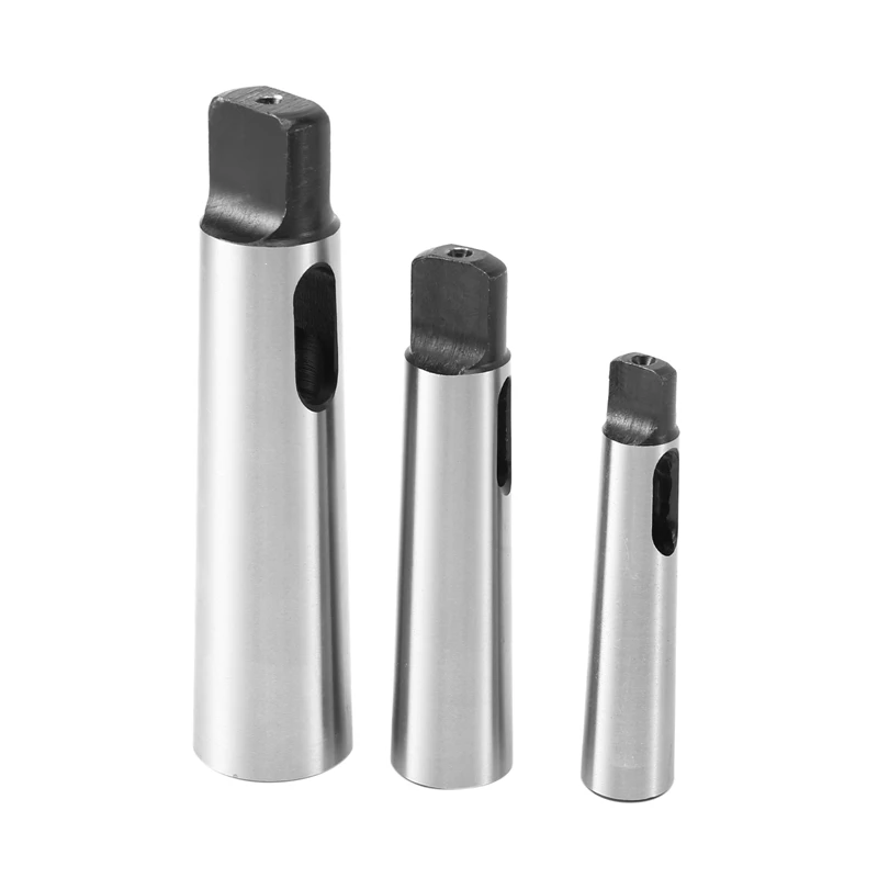 3Pcs Morse Taper Adapter MT1 To MT2 MT2 To MT3 MT3 To MT4 Reducing Drill Chuck Sleeve For Drilling Machine