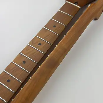 烤楓木電吉他琴頸,22品,TL風格,楓木指板,適用於訂製吉他製作 10 best sales 烤楓木琴頸 Strat - №6