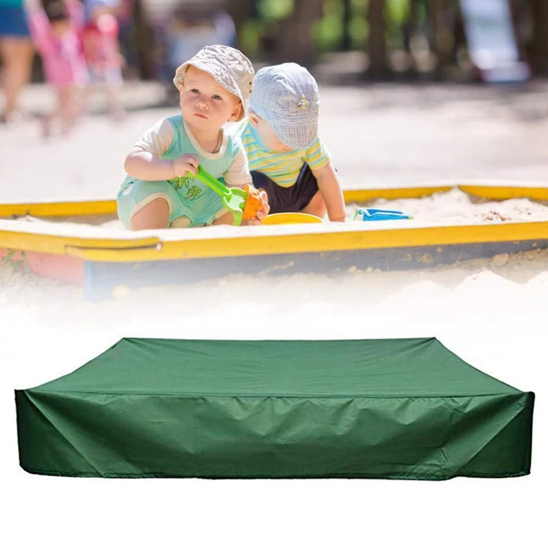 210D Oxford Cloth Sand Pit Cover Dust-Proof Waterproof Bunker Outdoor Garden Children Toy Sandpit Pool Sandbox Cover