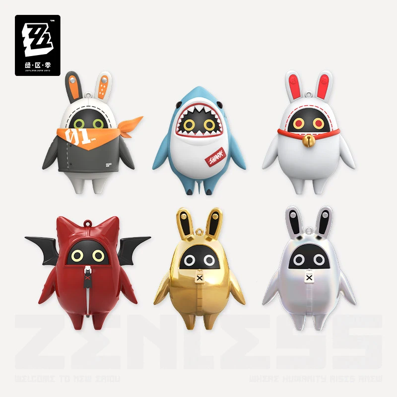 

New Genuine Zenless Zone Zero Bangboo Standee Series Cool Bangboo Figure Blind Box Vol.2 Hanging Ornament Trendy Toy Gift