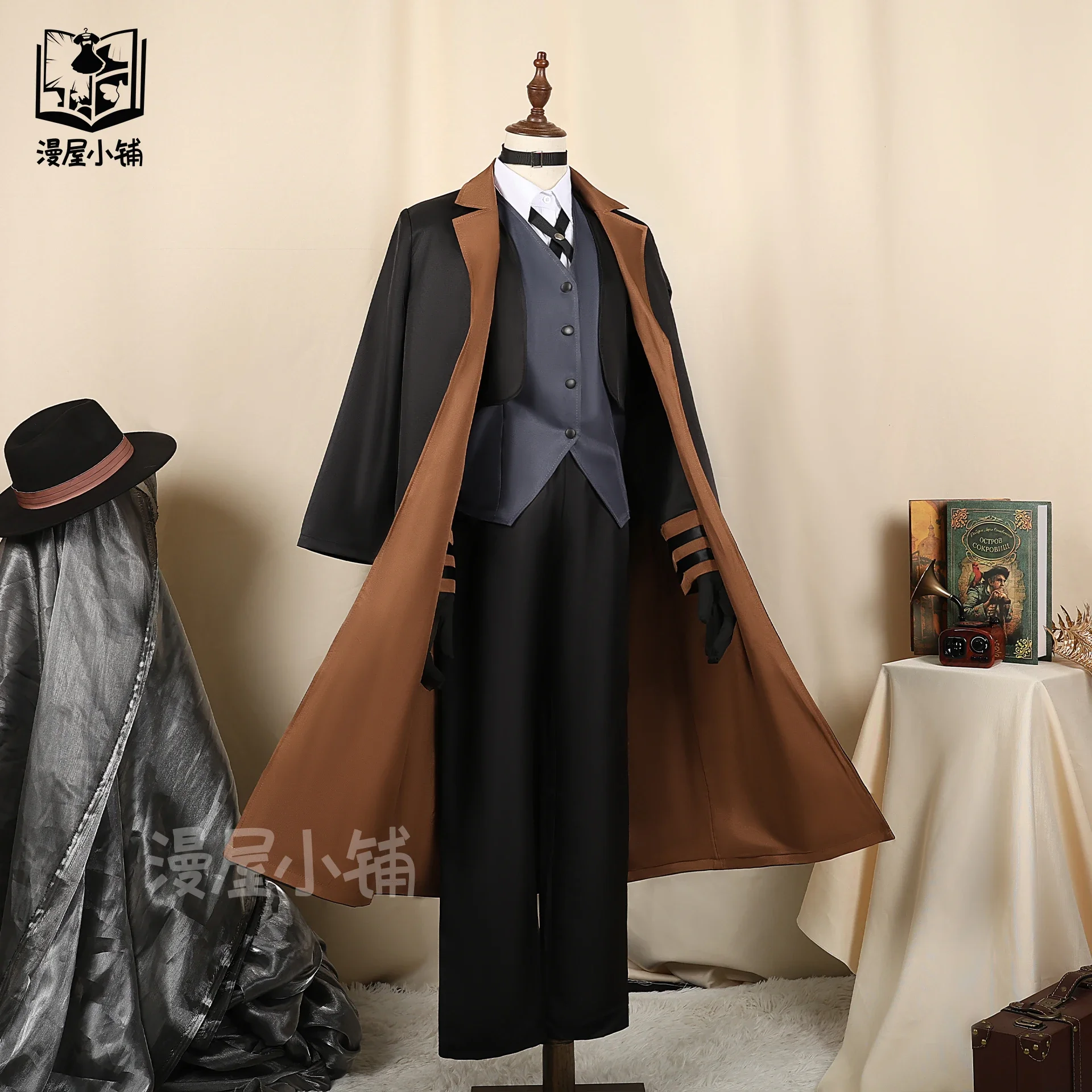 

Костюм для косплея Bungo Stray Dogs Nakahara Chuuya, униформа, повседневные костюмы на Хэллоуин, карнавал, аниме, одежда для мужчин, наряды для взрослых