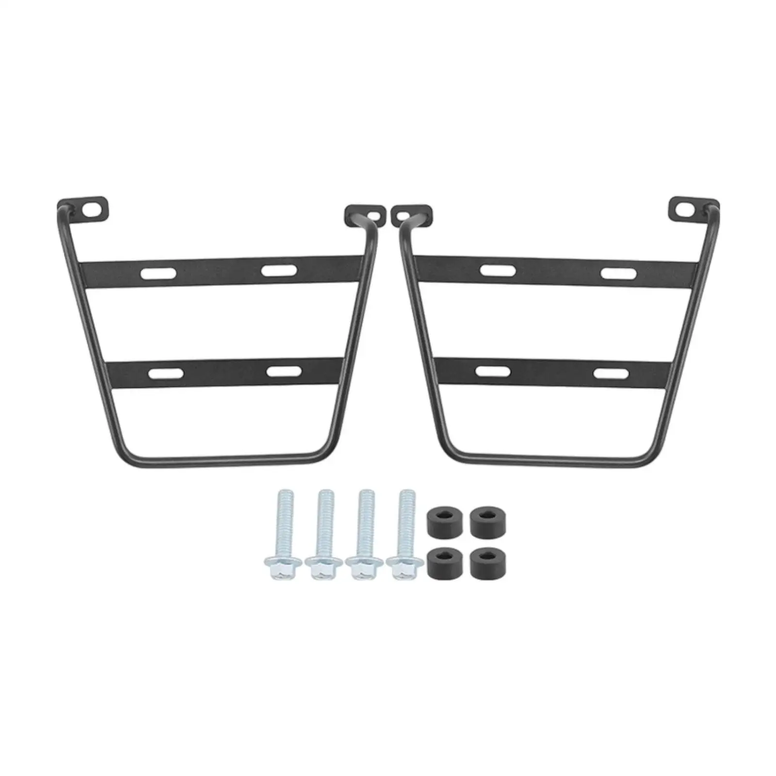 Motorcycle Side Bag Bracket Convenient Easy Installation Saddle Bag Rack