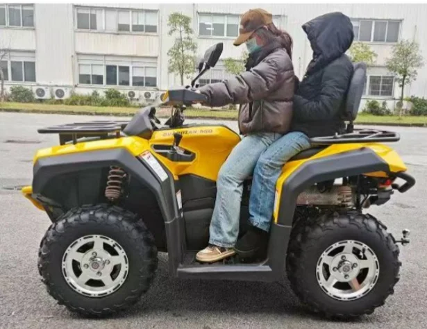Powerful Hisun GUARDIAN 550cc 4WD Shaft Drive 4-Stroke ATV Quad Bike for Adults Certified Off-Road Performance 75-100km/h