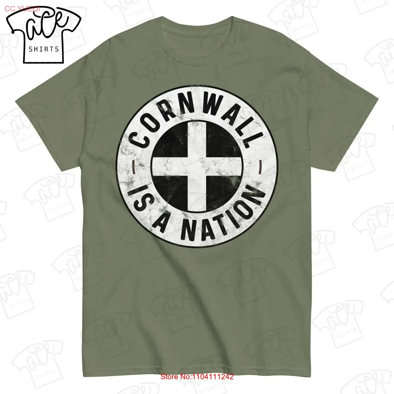Cornwall Is A Nation T Shirt St Piran s Flag Cornish Identity  vintage Washed streetwear Slightly Unisex Versatile fashion