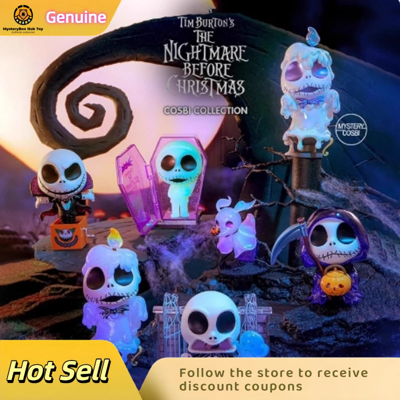 

New Genuine Hot Toys Christmas Eve Horror Third Cosbi Blind Box Mini Doll Ornaments Halloween Gift Christmas Gift