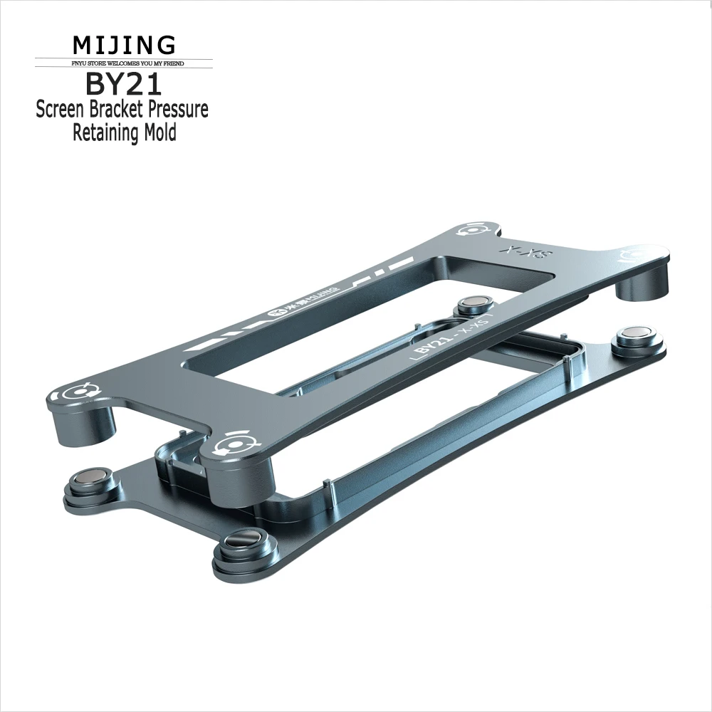 Screen Bracket Pressure Retaining Mold MIJING BY21 Accurate Positioning Supports IP X-14PM Screen Strong Magnetic Fitting Tool