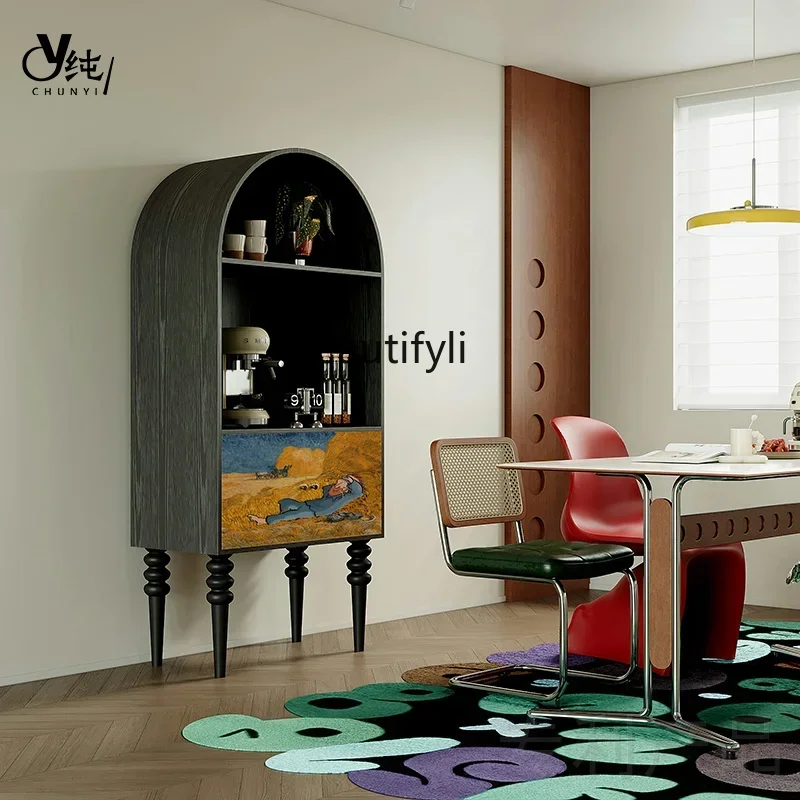 

SS ss7486 Современный простой и креативный винный шкаф из цельного дерева, угловой книжный шкаф для гостиной, украшение для офиса, многофункциональный si