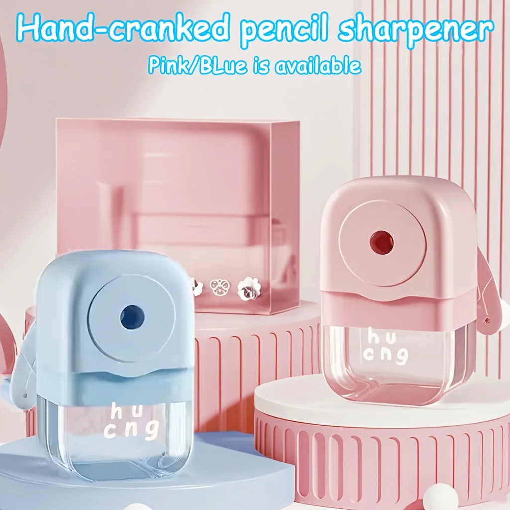 

Ручная точилка для карандашей 1 шт. — без батареи — подходит для школ, художественных студий, подарков для школьников | Учебные материалы