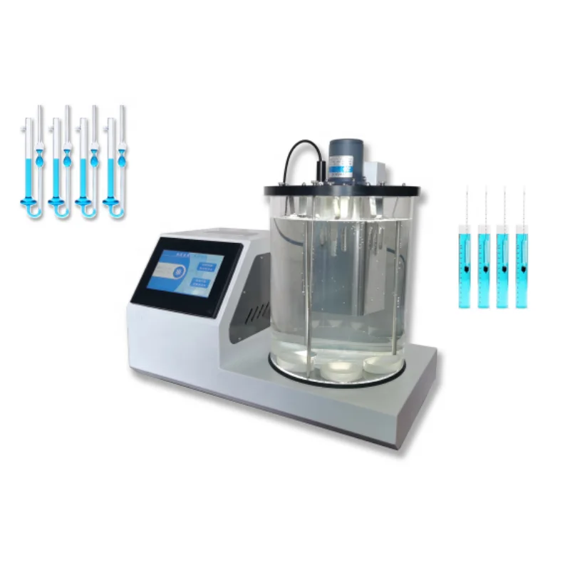 

Viscosity density tester with automatic motion viscometer and petroleum product density tester