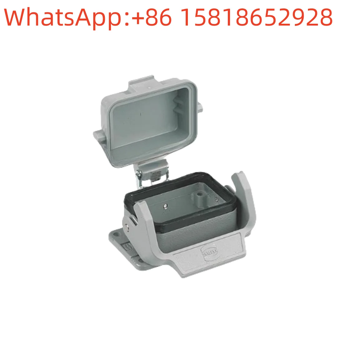 1pcs 09300060302 Harting HAN 6B heavy-duty connector single latch base with dust cover