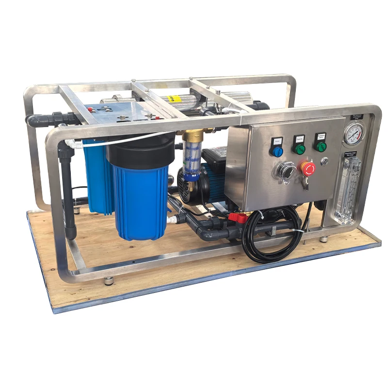 1000L/H Automatic Flushing UF System For River Water Flood Water Emergency Drink Water Purification Ultrafiltration System