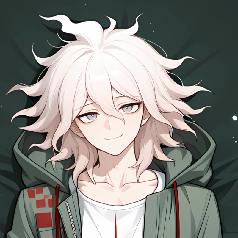 Dakimakura Anime Pillowcase Nagito Komaeda Double-sided Print Life-size Body Pillow Cover Bedding Gifts