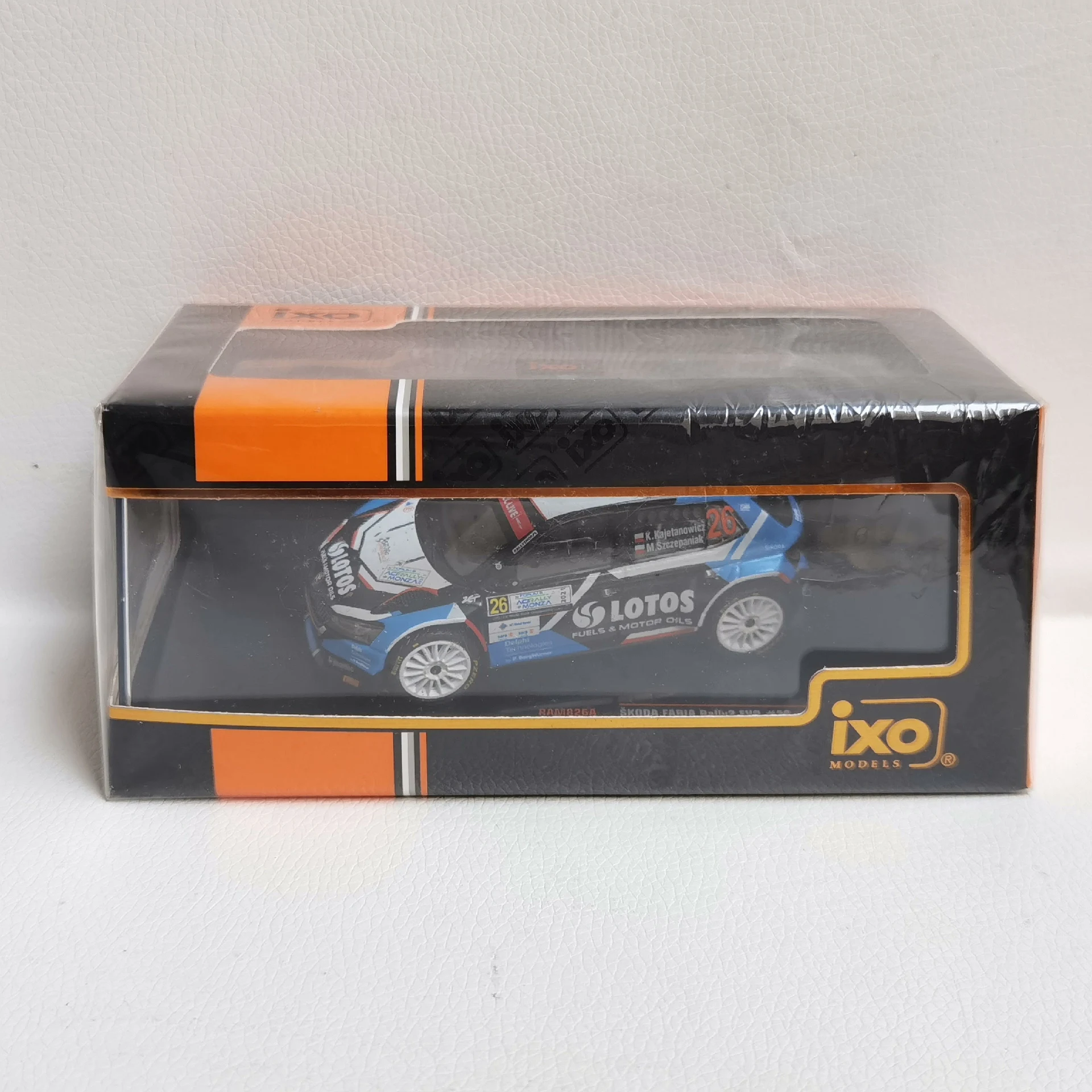 

Diecast IXO 1/43 Scale SKODA FABIA EVO # 26 2021 Racing 2c Alloy Car Model
