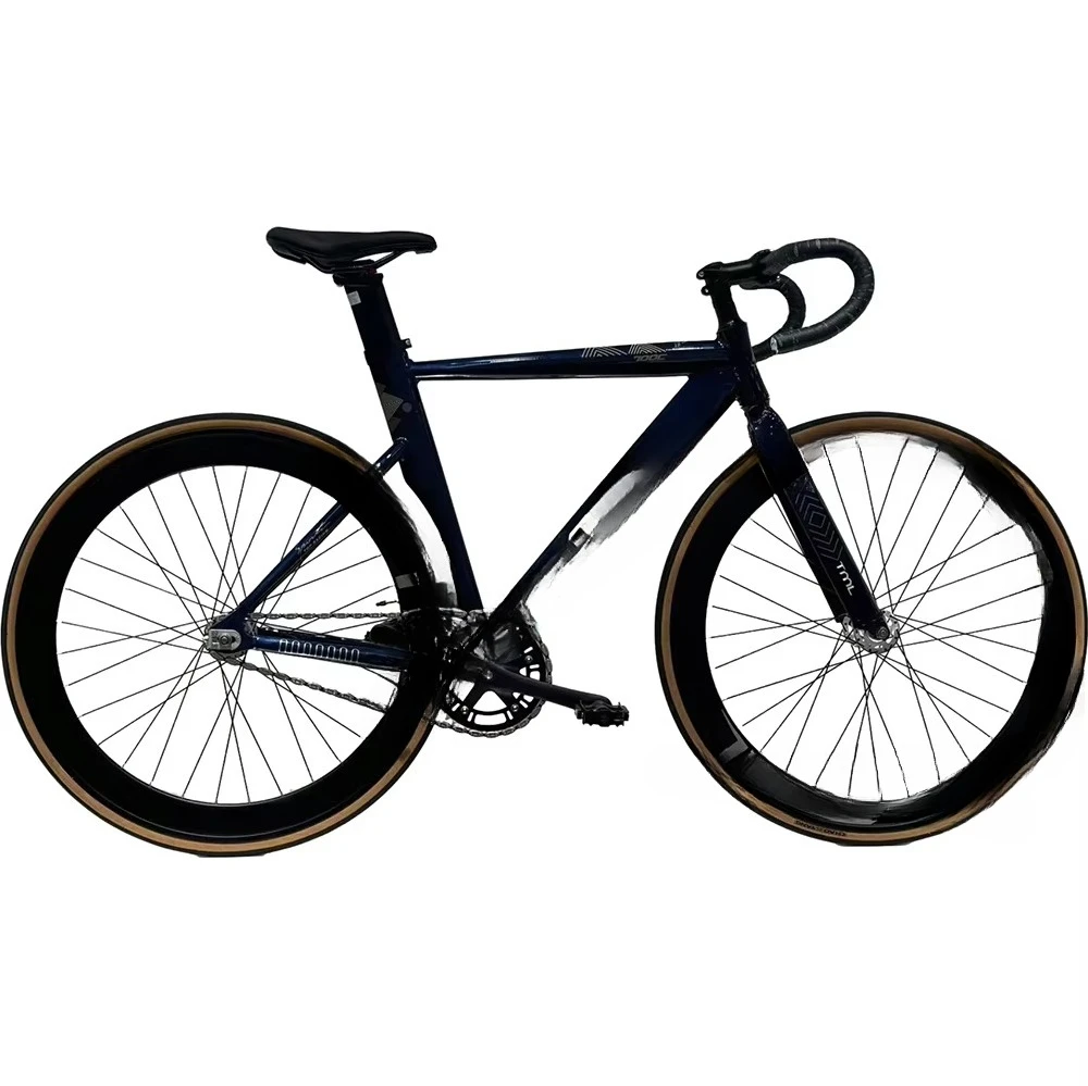 Klassischer Single-Speed-Laufradsatz mit festem Gang