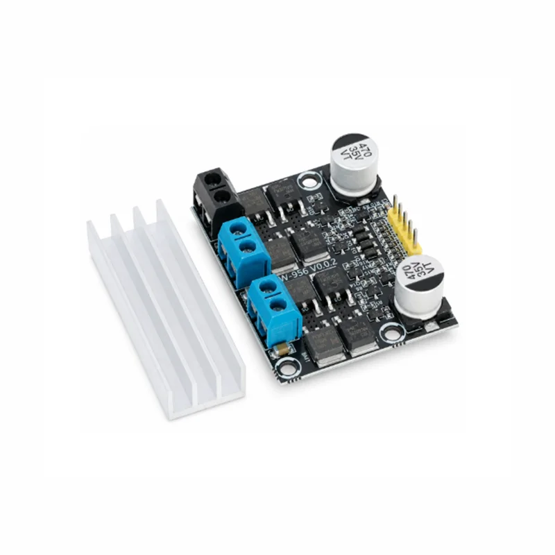 10A dual DC motor drive module, low voltage, high current, forward and reverse rotation, PWM speed and dimming control driver bo