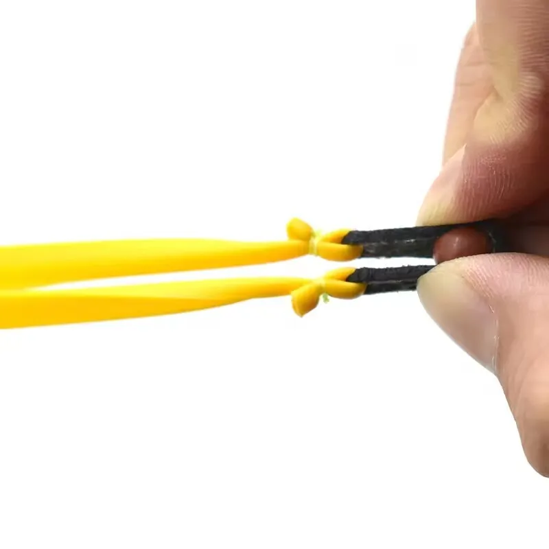 5/10 Pcs Thickness 0.75mm/0.03inch, Bag Color And Design Random, Regular Thickness Slingshot Latex Flat Rubber Band Shooting