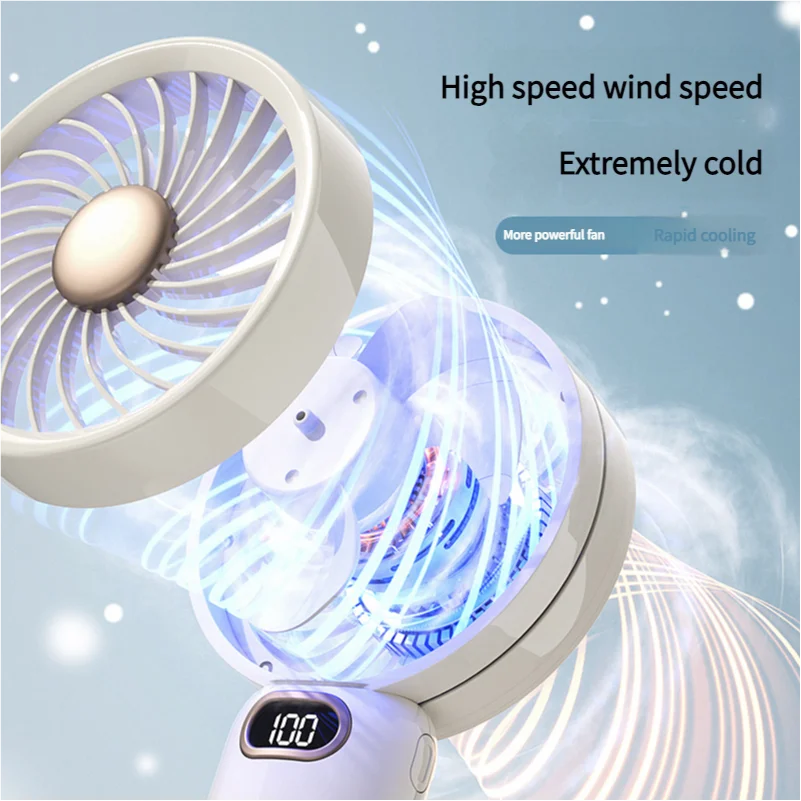 MEET SUN شحن USB مدمج ومحمول مع شاشة رقمية مثالية للسفر في الهواء الطلق واستخدام سطح المكتب، أنيق محمول باليد