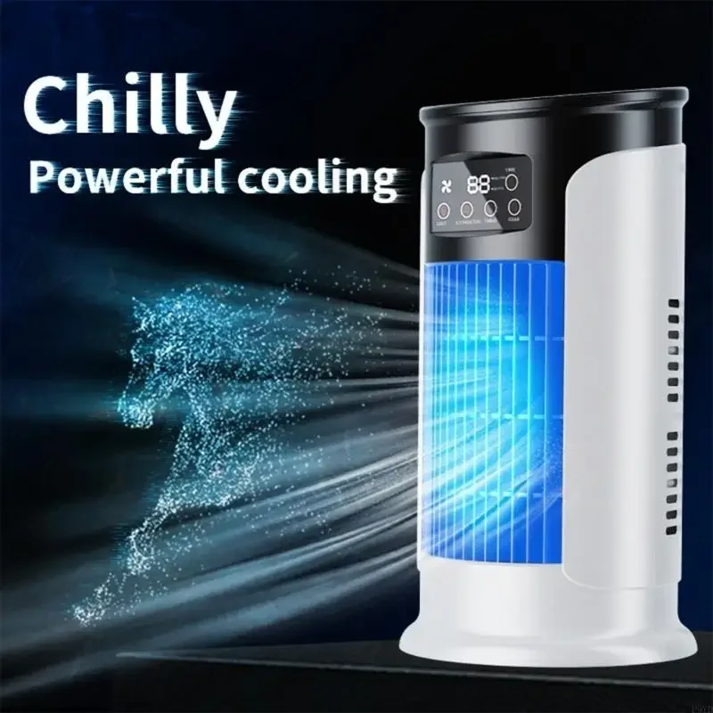 Air acondicionador portátil Portable Ventilador ventilador enfriamiento aire evaporativo 6 velocidades Blower