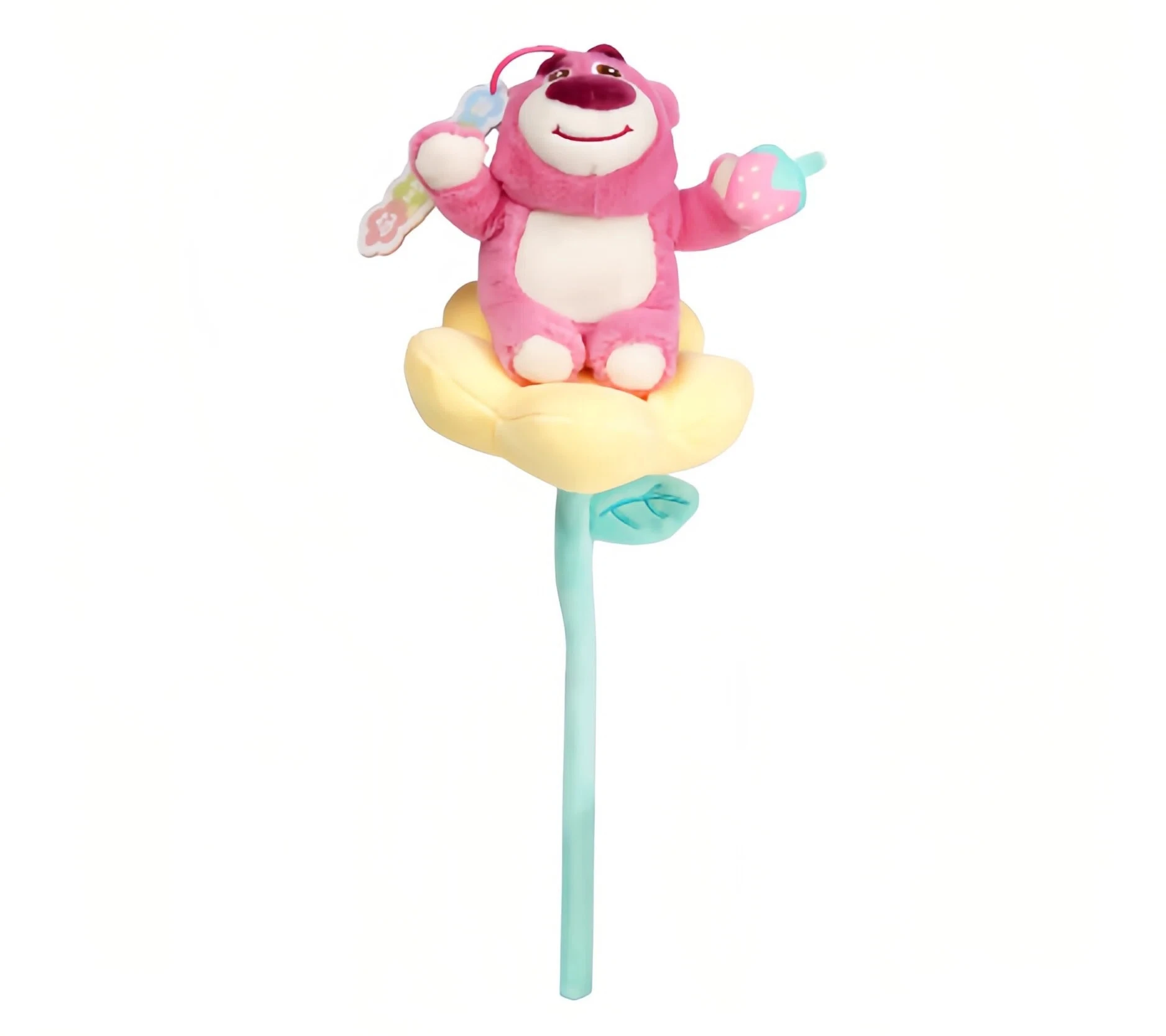 Autentico disponibile Bouquet di orsi di fragole Coppia bambola di peluche Giocattolo Gioco alla moda per il regalo a sorpresa di compleanno per le vacanze del fidanzato