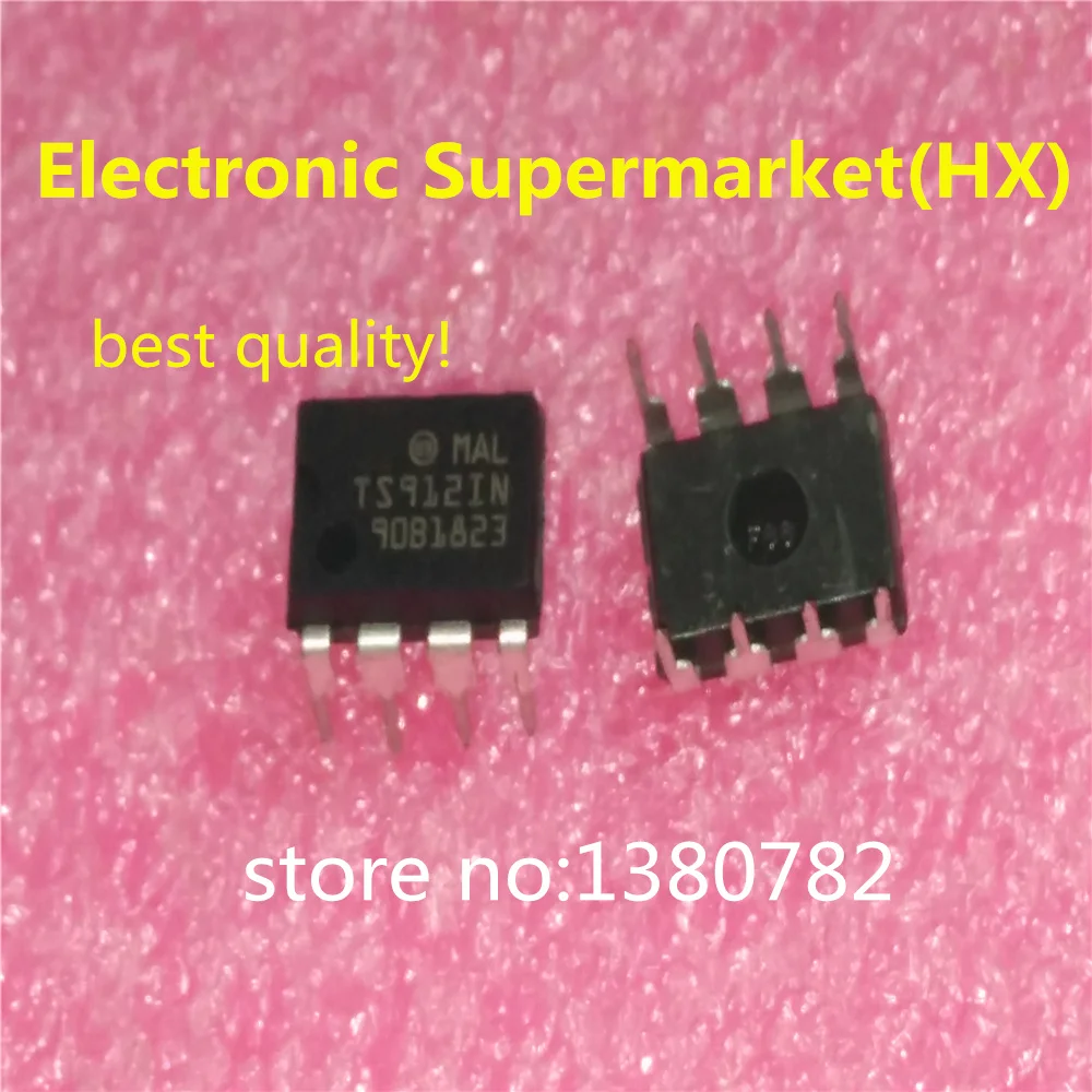 Free Shipping 50pcs/lots TS912IN TS912 DIP-8 IC In stock!