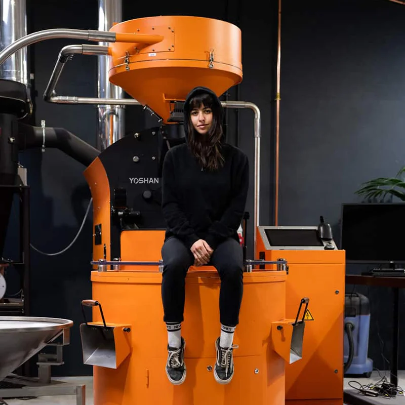 Commercial Coffee Roaster 30-140kg, automatic espresso machine,High Grade Roasting Machine Coffee Roaster, multiple models