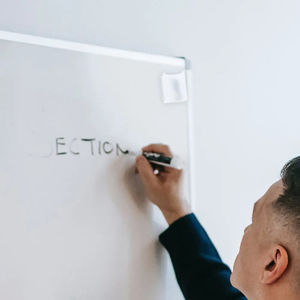 150Pcs Pen Clips Adhesive Whiteboard Marker Holder Self-Adhesive Pen Buckle for Office School Home Classroom Wall Refrigerator