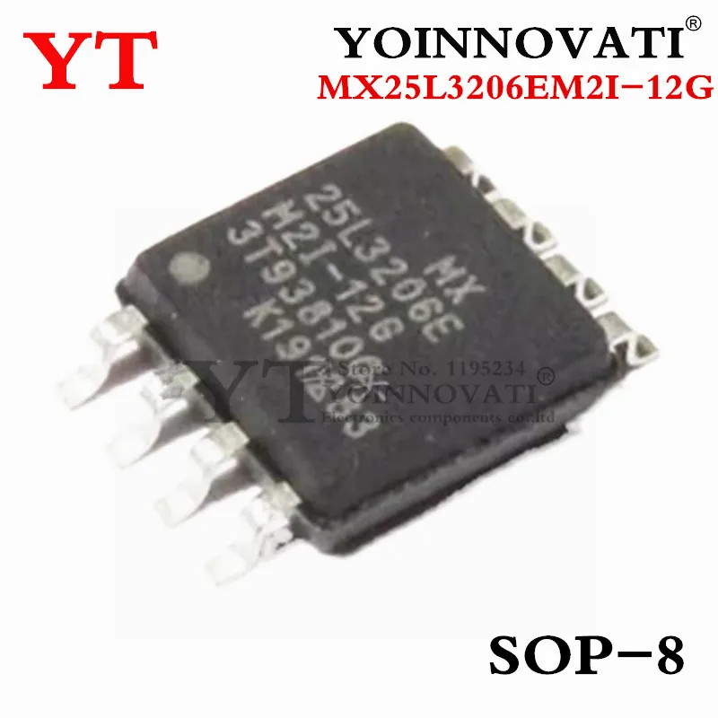 5-100PCS MX25L3206EM2I-12G SOP-8 MX25L3206EM2I MX25L3206E MX25L3206 25L3206E 25L3206 IC FLASH 32MBIT 86MHZ 8SOP