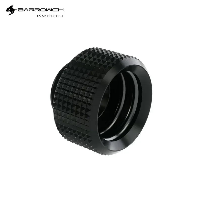 BARROW 4 PCS G1/4 Hard Tube Connector, hard pipe connection Fitting For OD14mm Rigid Tubing