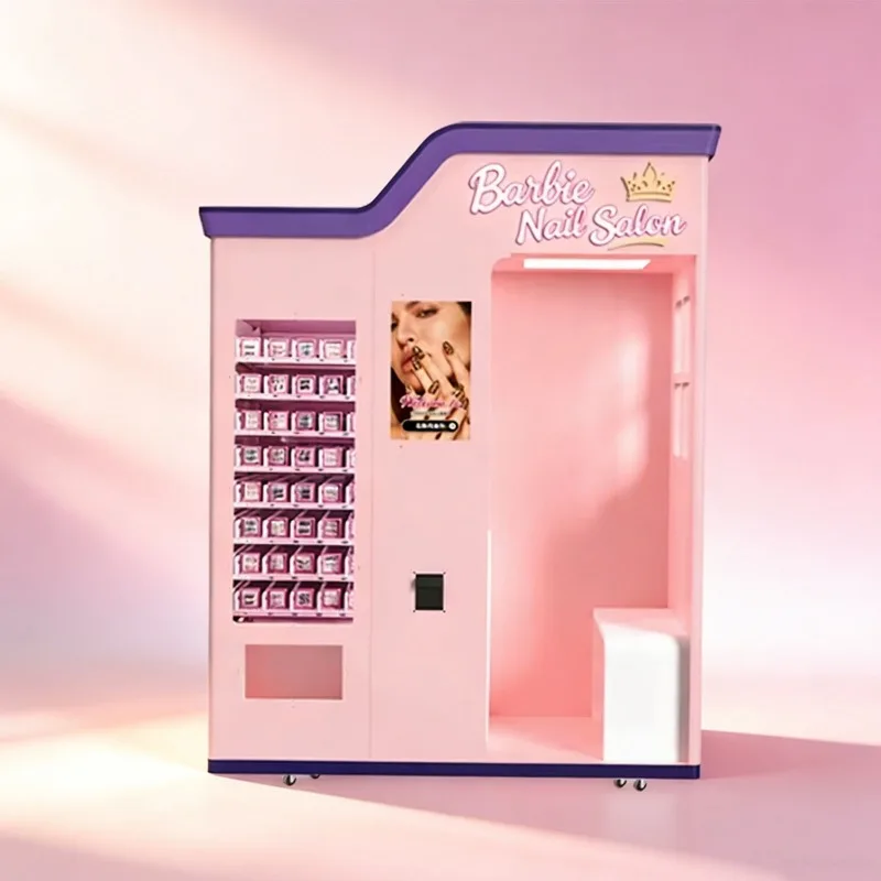 Smart Nail Printing Vending Machine Customizable Automatic Nail Art and Polish Dispenser