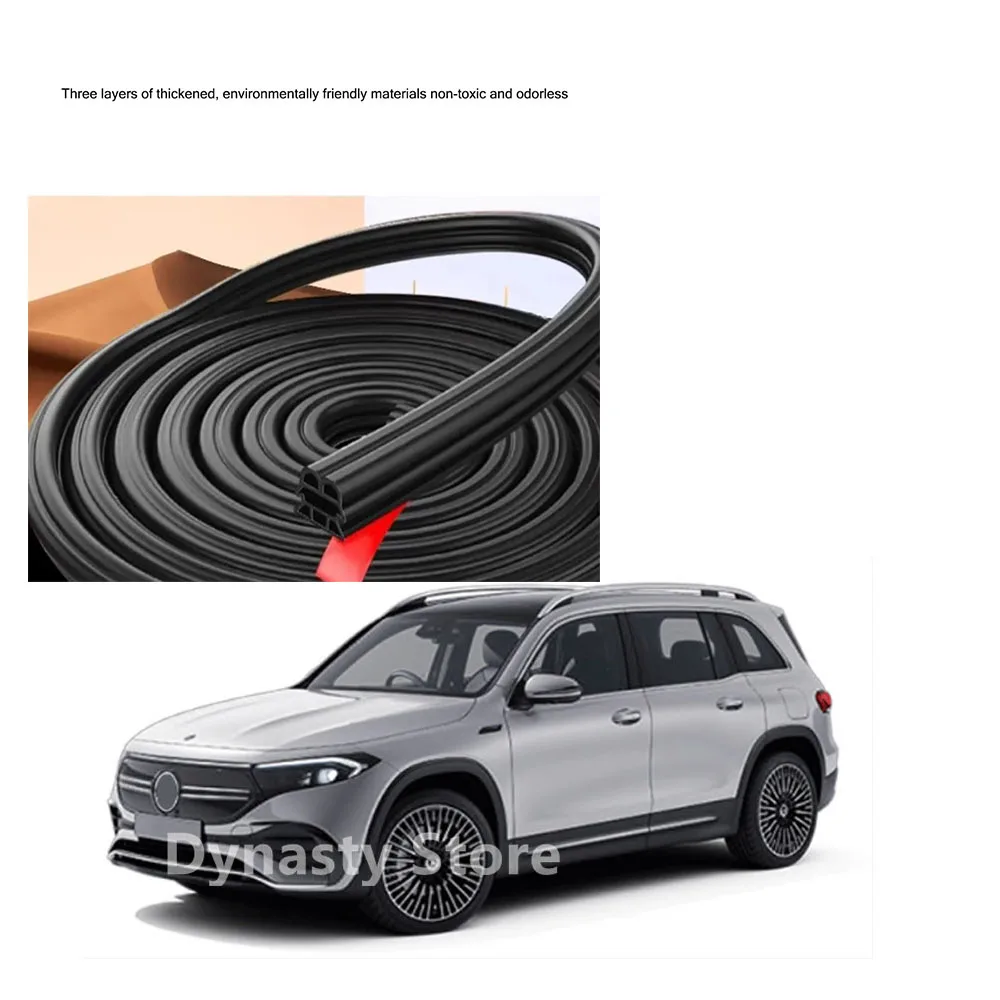 The Door Sealing Strip Is Suitable For Mercedes Benz EQB Car Sound Insulation Whole Car Dustproof Decoration Accessories