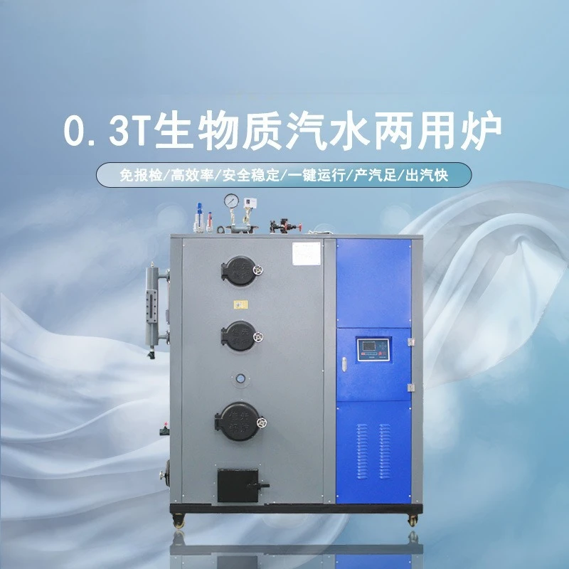 300KG Biomass Environmental Protection Pellet Steam Generator