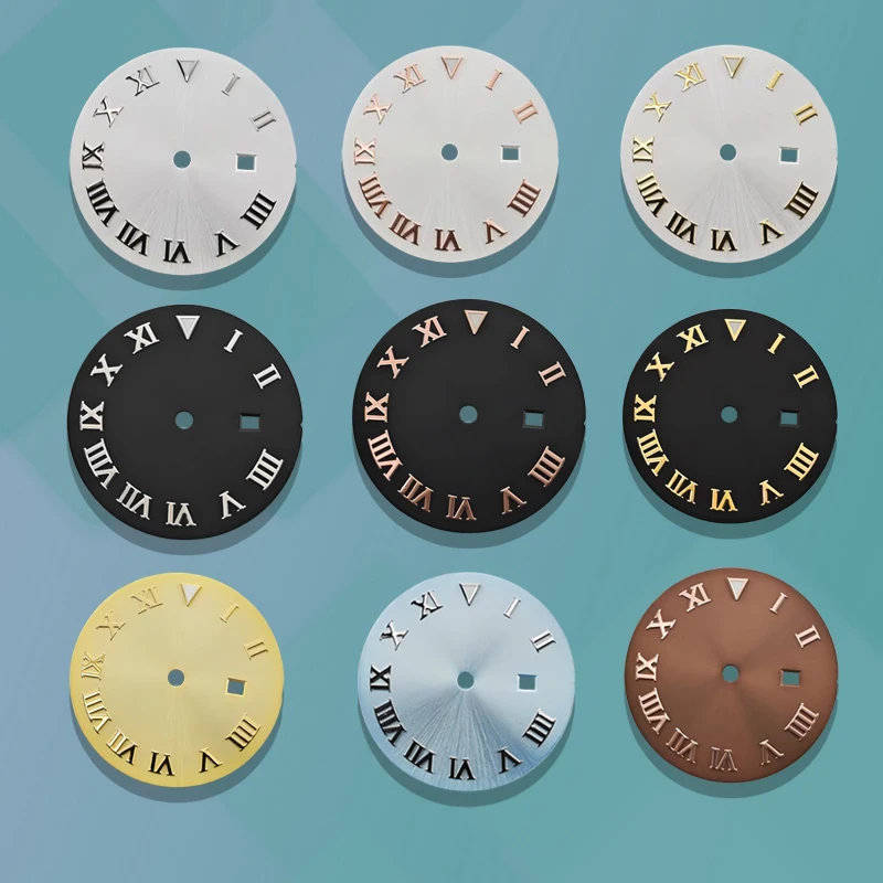 

NH05 Dial 24.2mm for NH05/NH06 Caliber, C3 Luminescent, Date Women's Mechanical Watch Face 31mm Case