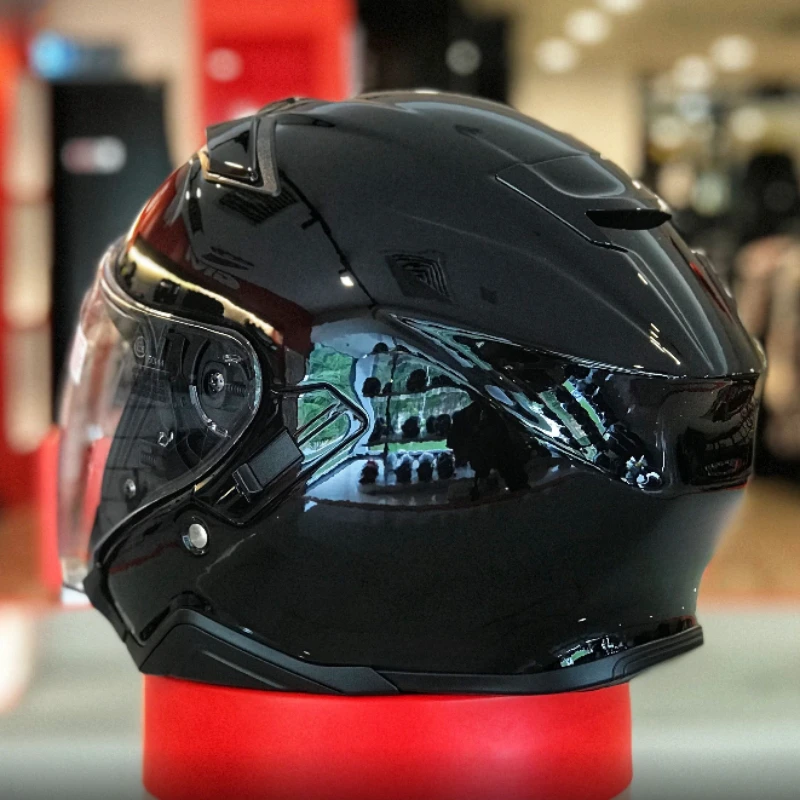 3/4 Open Face J-Cruise II Jet Helmet Men Women Dual Lenses Jet Retro Scooter Motorcycle Half JC2 Helmets