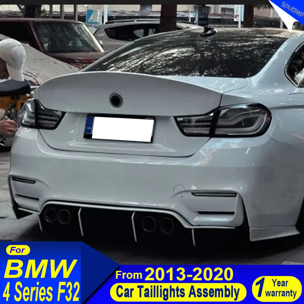 

Car taillight Lights For BMW 4 Series M4 2013-2020 Clear Lens Tail Light LED Turn Brake DRL Lamp GTS F32 F33 F36 F82 F83